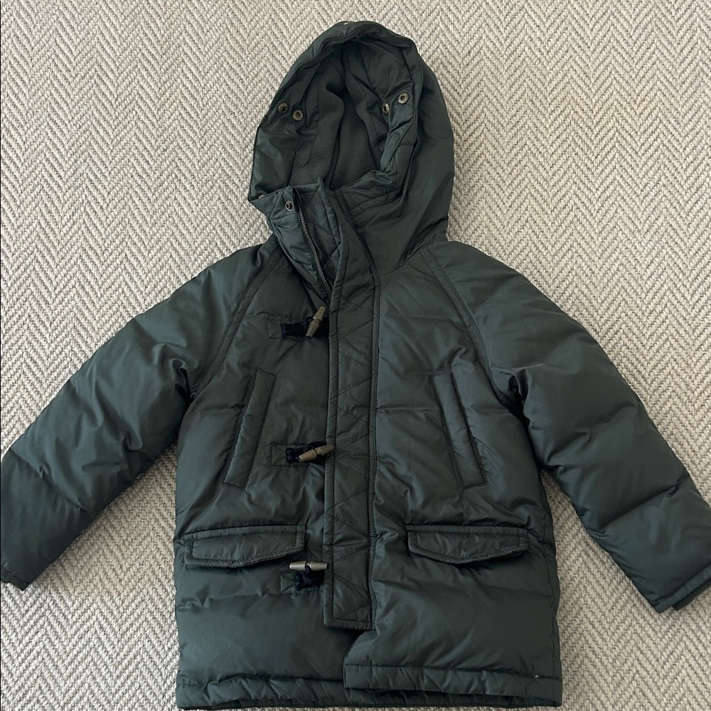 Crewcuts Dark Green Puffer Jacket